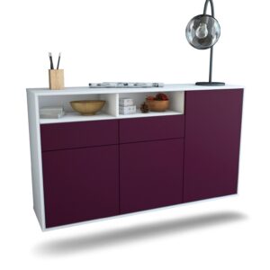 Sideboard Hollywood, Lila, hängend (136x79x35cm)
