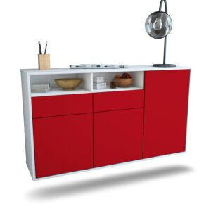 Sideboard Hollywood, Bordeaux, hängend (136x79x35cm)