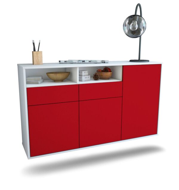 Sideboard Hollywood, Bordeaux, hängend (136x79x35cm)