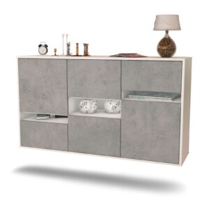 Sideboard Hayward, Beton, hängend (136x79x35cm)