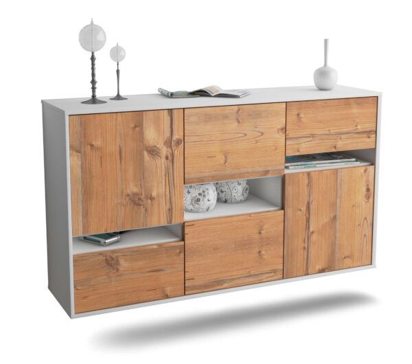Sideboard Hayward, Pinie, hängend (136x79x35cm)