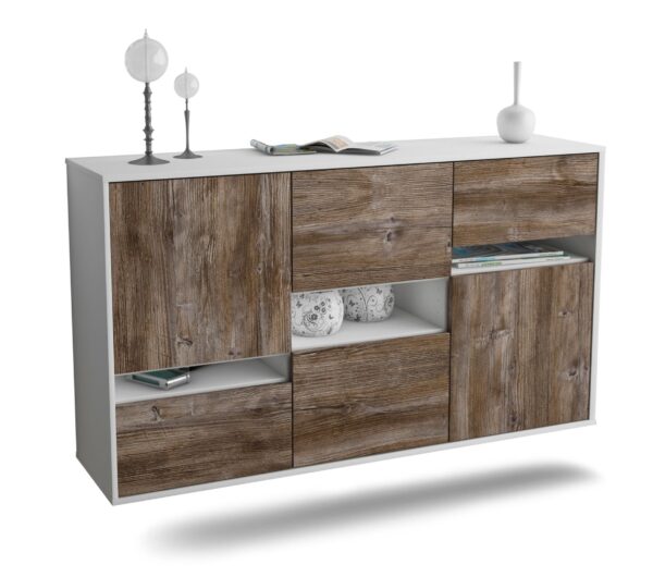 Sideboard Hayward, Treibholz, hängend (136x79x35cm)