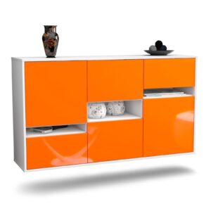 Sideboard Hayward, Orange, hängend (136x79x35cm)