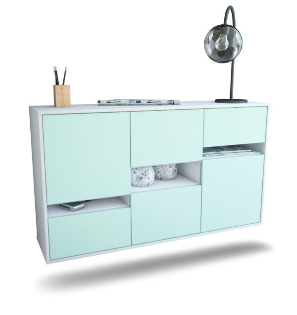 Sideboard Hayward, Mint, hängend (136x79x35cm)