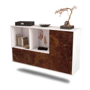 Sideboard Palmdale, Rost, hängend (136x79x35cm)