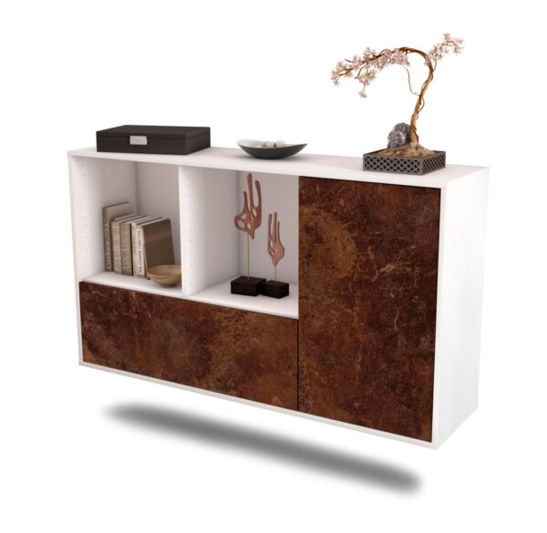 Sideboard Palmdale, Rost, hängend (136x79x35cm)
