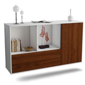 Sideboard Palmdale, Walnuss, hängend (136x79x35cm)