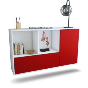 Sideboard Palmdale, Bordeaux, hängend (136x79x35cm)