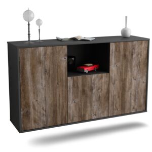 Sideboard Overland Park, Treibholz, hängend (136x79x35cm)