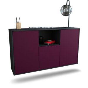 Sideboard Overland Park, Lila, hängend (136x79x35cm)