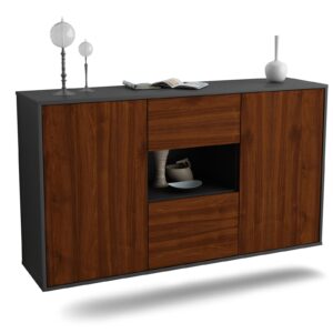 Sideboard Tallahassee, Walnuss, hängend (136x79x35cm)