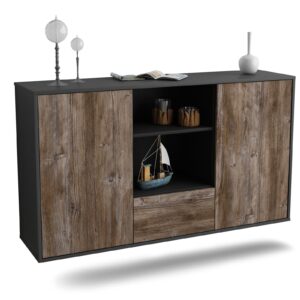 Sideboard Oceanside, Treibholz, hängend (136x79x35cm)