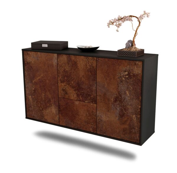 Sideboard Vancouver, Rost, hängend (136x79x35cm)