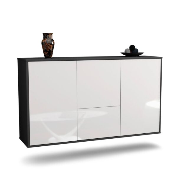 Sideboard Vancouver, Weiß, hängend (136x79x35cm)