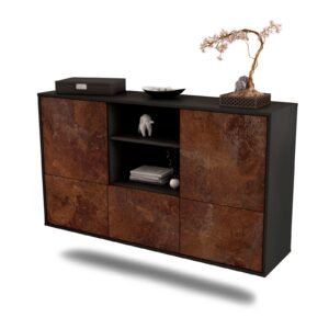 Sideboard Grand Prairie, Rost, hängend (136x79x35cm)