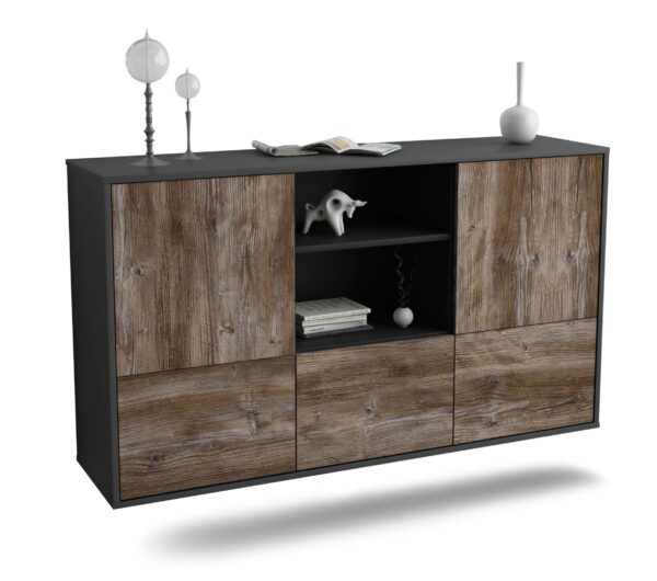 Sideboard Grand Prairie, Treibholz, hängend (136x79x35cm)
