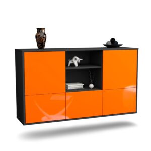 Sideboard Grand Prairie, Orange, hängend (136x79x35cm)