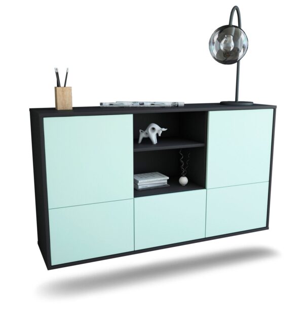 Sideboard Grand Prairie, Mint, hängend (136x79x35cm)