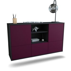 Sideboard Grand Prairie, Lila, hängend (136x79x35cm)
