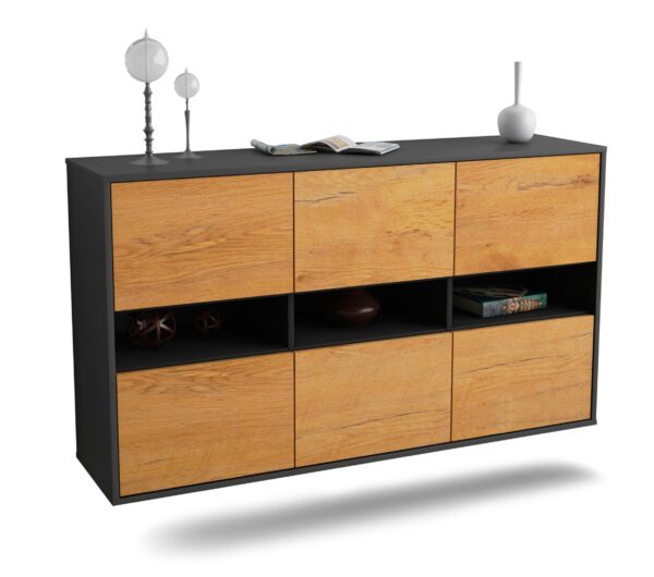 Sideboard Rockford, Eiche, hängend (136x79x35cm)