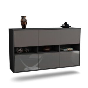 Sideboard Rockford, Grau, hängend (136x79x35cm)