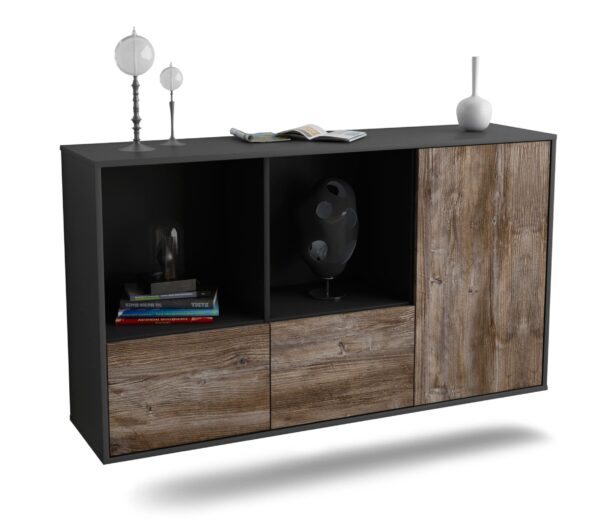 Sideboard Springfield, Treibholz, hängend (136x79x35cm)