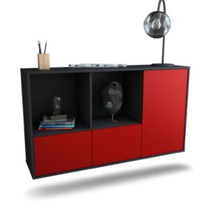 Sideboard Springfield, Bordeaux, hängend (136x79x35cm)