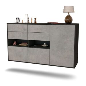Sideboard Santa Rosa, Beton, hängend (136x79x35cm)
