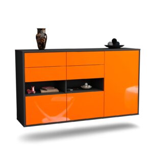 Sideboard Santa Rosa, Orange, hängend (136x79x35cm)