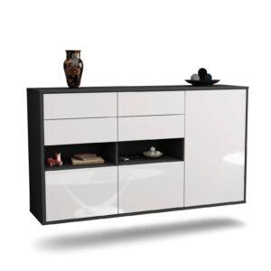 Sideboard Santa Rosa, Weiß, hängend (136x79x35cm)