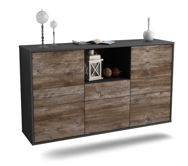 Sideboard Pomona, Treibholz, hängend (136x79x35cm)