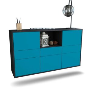 Sideboard Pomona, Türkis, hängend (136x79x35cm)