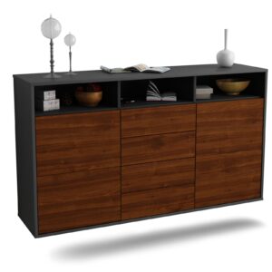Sideboard Salem, Walnuss, hängend (136x79x35cm)