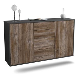 Sideboard Corona, Treibholz, hängend (136x79x35cm)