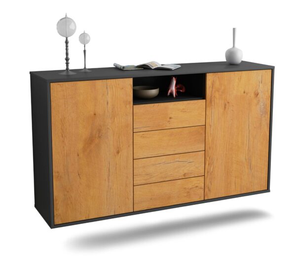 Sideboard Eugene, Eiche, hängend (136x79x35cm)