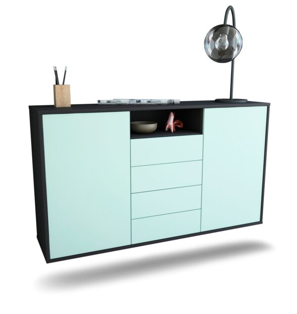 Sideboard Eugene, Mint, hängend (136x79x35cm)