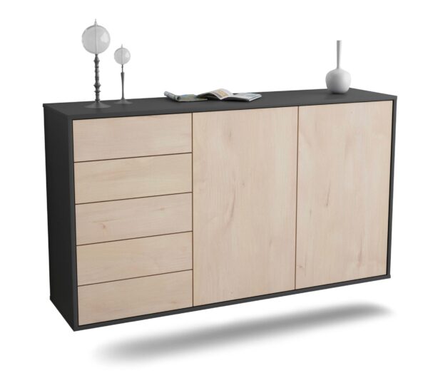 Sideboard Peoria, Zeder, hängend (136x79x35cm)