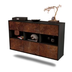 Sideboard Paterson, Rost, hängend (136x79x35cm)