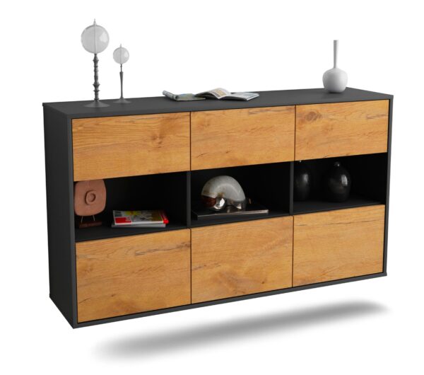 Sideboard Paterson, Eiche, hängend (136x79x35cm)