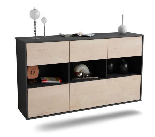Sideboard Paterson, Zeder, hängend (136x79x35cm)