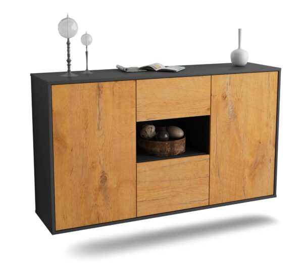 Sideboard Pasadena, Eiche, hängend (136x79x35cm)