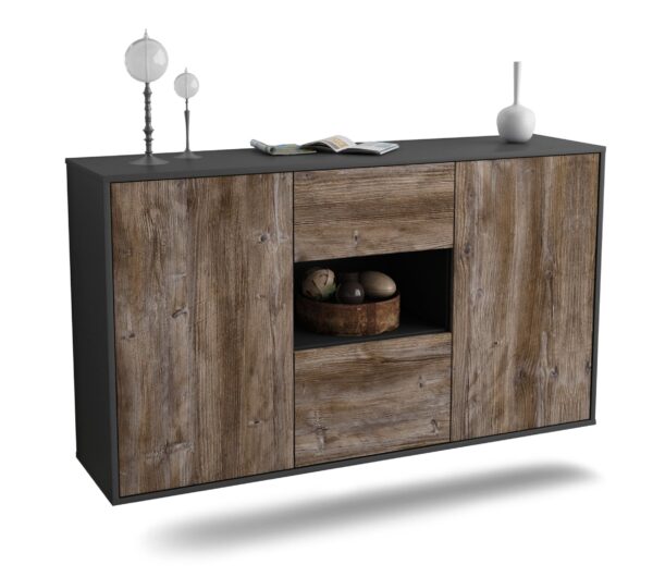 Sideboard Pasadena, Treibholz, hängend (136x79x35cm)