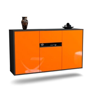 Sideboard Hampton, Orange, hängend (136x79x35cm)