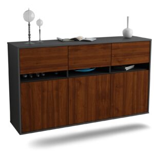 Sideboard Joliet, Walnuss, hängend (136x79x35cm)