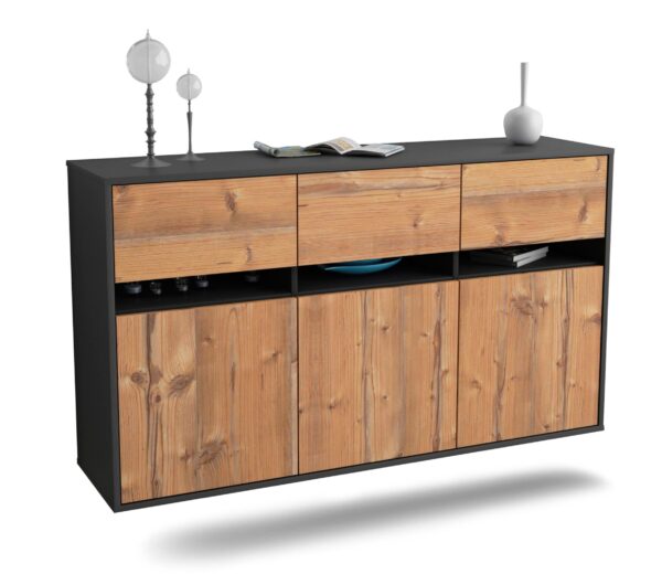 Sideboard Joliet, Pinie, hängend (136x79x35cm)