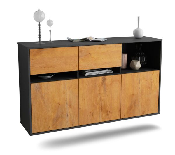 Sideboard Enterprise, Eiche, hängend (136x79x35cm)
