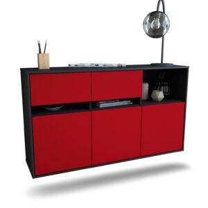 Sideboard Enterprise, Bordeaux, hängend (136x79x35cm)