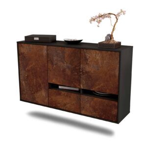 Sideboard Lancaster, Rost, hängend (136x79x35cm)