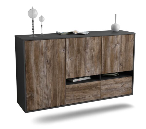 Sideboard Lancaster, Treibholz, hängend (136x79x35cm)