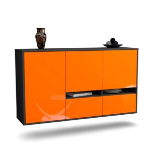 Sideboard Lancaster, Orange, hängend (136x79x35cm)